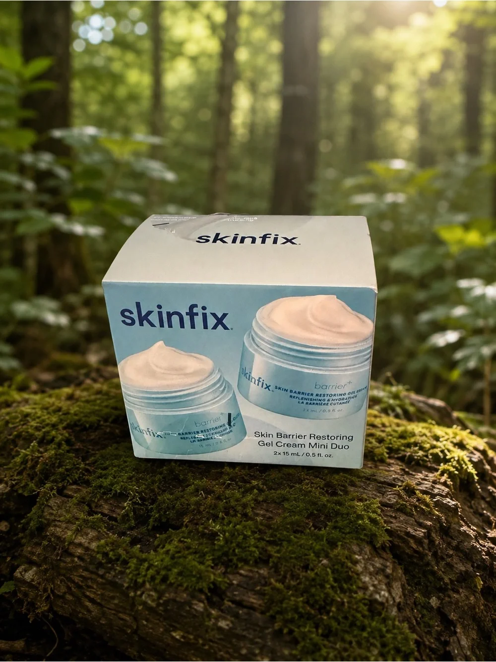 Skinfix Skin Barrier Restoring Gel Cream Mini Duo - Light Blue